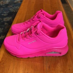 EUC Skechers Uno Night Shades—excellent condition